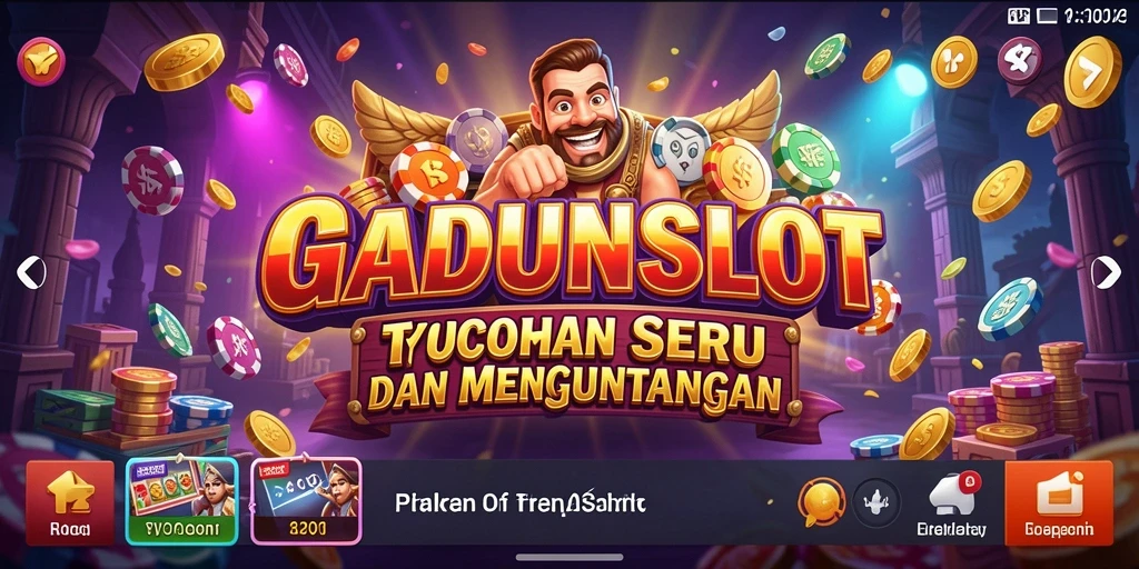 Screenshot gameplay GADUNSLOT yang menunjukkan pengelolaan bisnis Tycoon.
