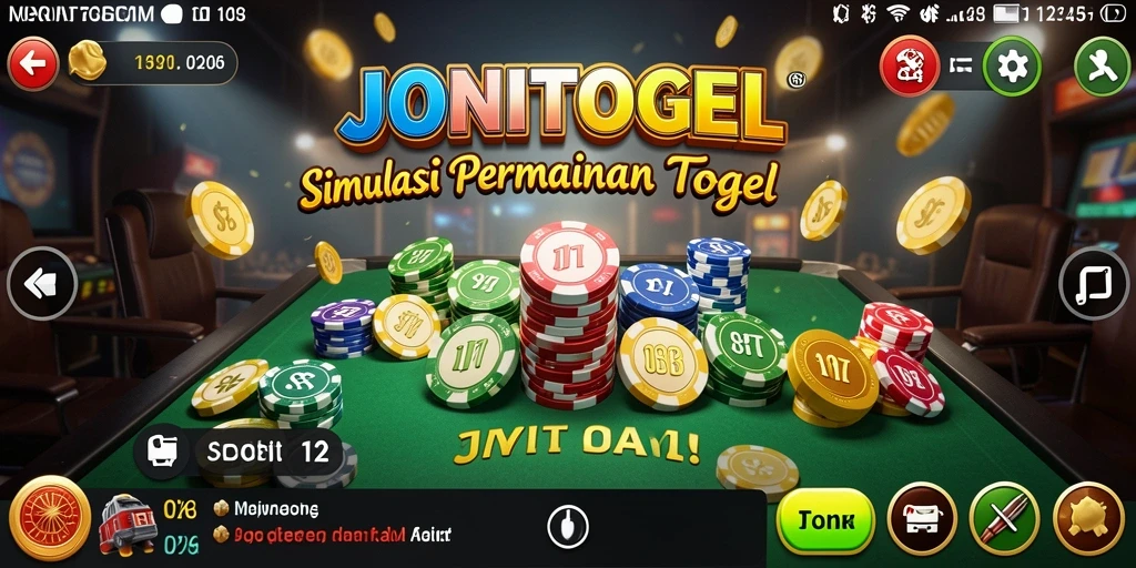 Gameplay seru dan menarik dari JONITOGEL di layar ponsel.