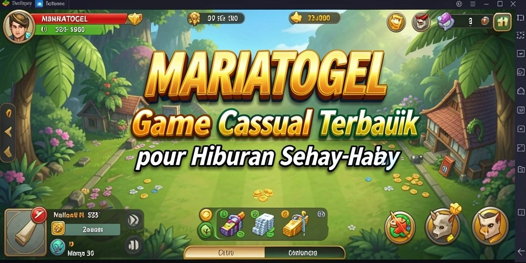 Screenshot gameplay MARIATOGEL yang menunjukkan keseruan bermain.