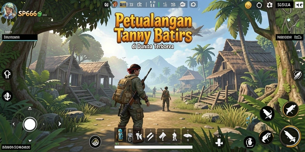 Tampilan menakjubkan dari gameplay SP666 yang penuh petualangan.